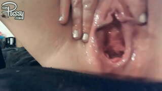 Шырокая Аматарская шапіках прымае вялікі фалаімітатар