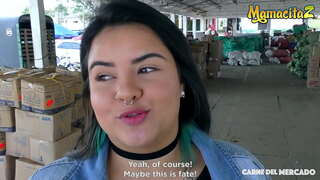 MAMACITAZ- # Xiomara Soto-Sexy Colombiana uni qo&#039;pol va chuqur sevadi