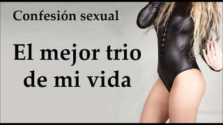 Eu vou dar o meu mellor experiencia, un trío de incrible. (En inglés).