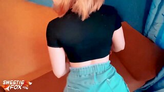 Cute Babe POV Souse ak Fukin Difisil Pussy - Ejakulasyon