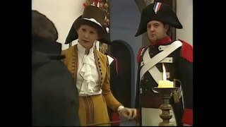 Napoleon abramo#039;s dezyèm madanm bèl blond Maria Louisa se prezante nan yon lotèl,